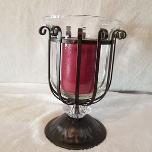 Hurricane candle holder
